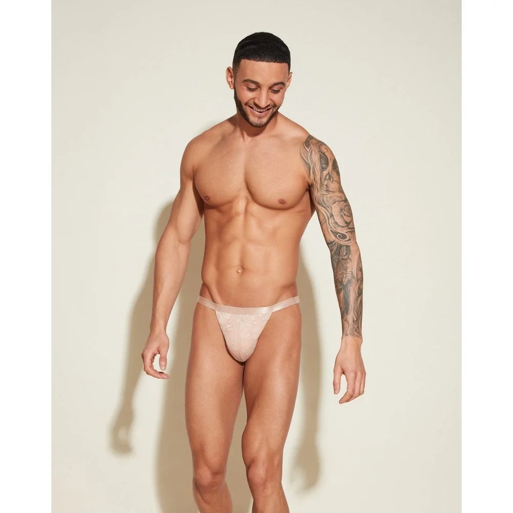 Cosabella Never Say Never Italian Lace Thong Sette Men's Size L NWT